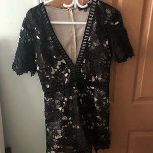 Misguided Lace Romper